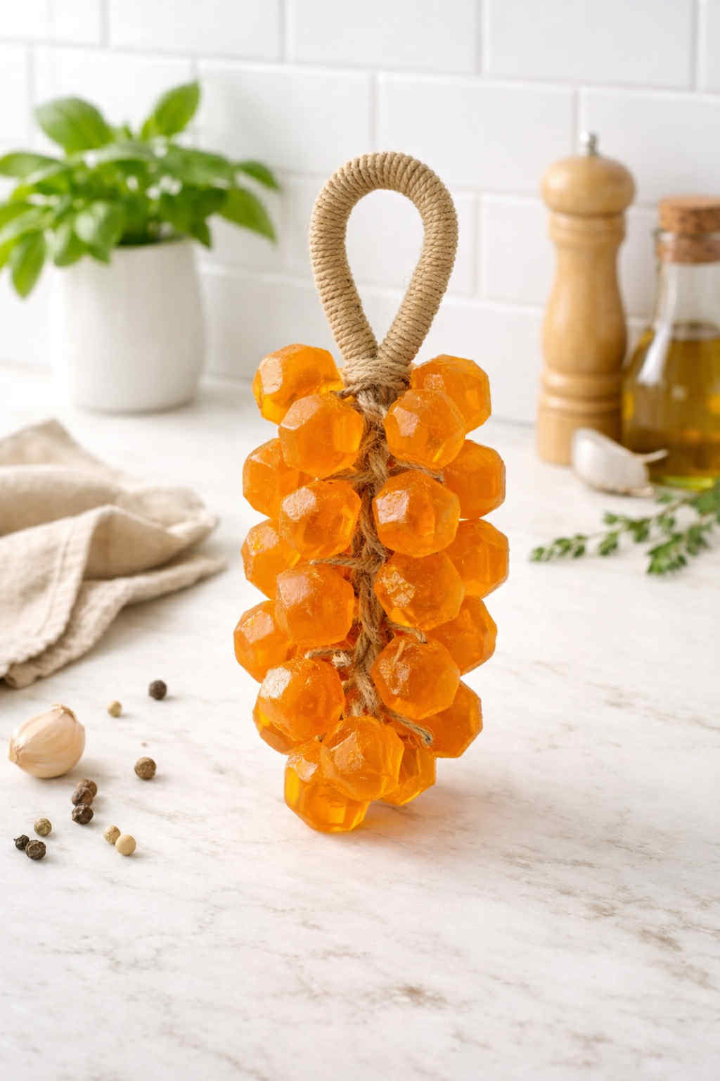 Naturalne Mydło Winogronowe – Ręcznie Robione Mydło Krystaliczne z Aromatem Owoców