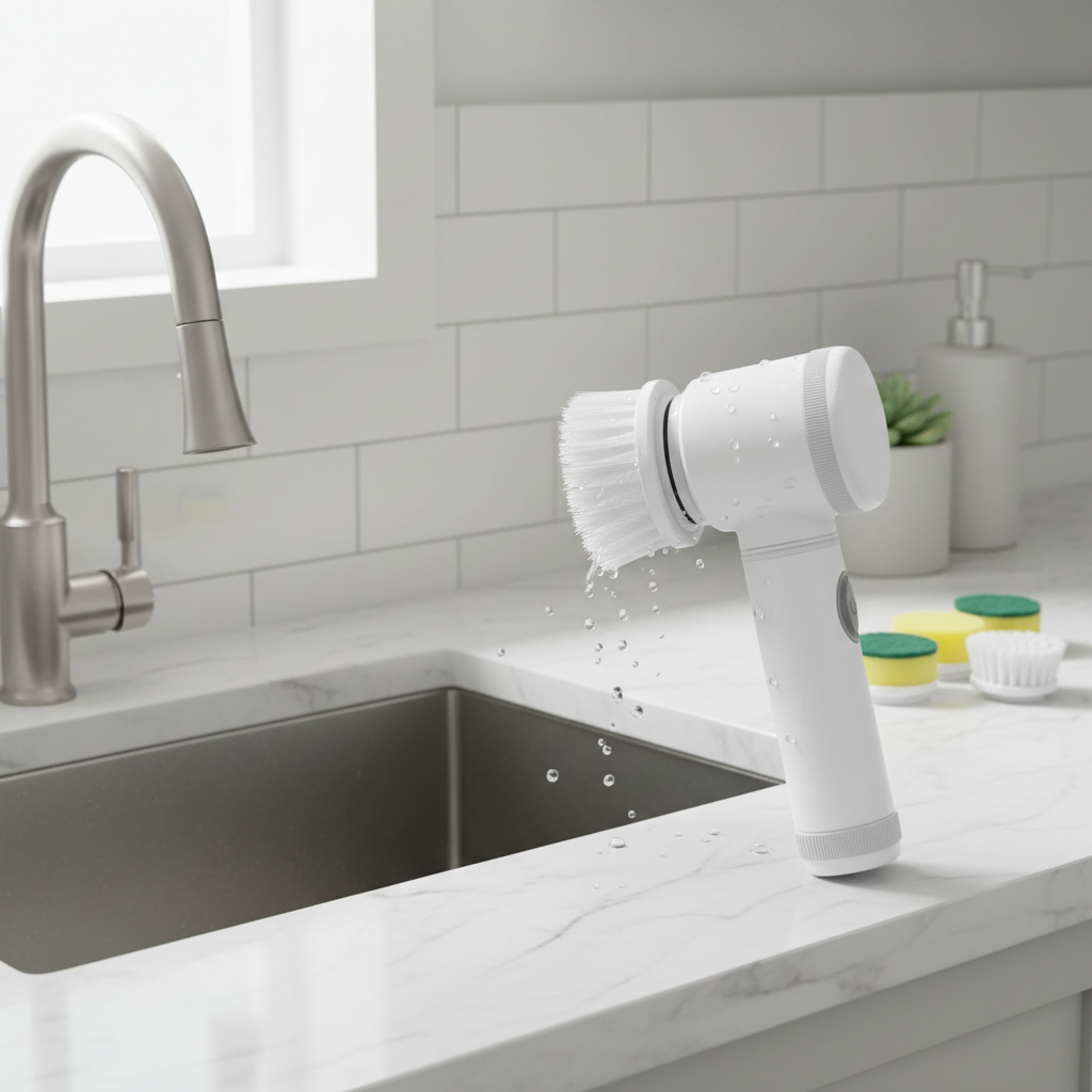 Elektryczna szczotka do czyszczenia w kuchni