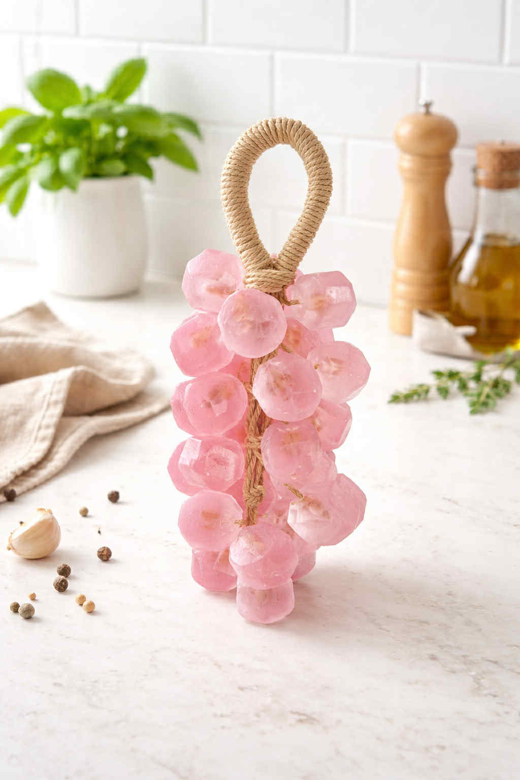 Naturalne Mydło Winogronowe – Ręcznie Robione Mydło Krystaliczne z Aromatem Owoców